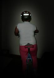 Reflektierende Aufkleber auf einer Karte Reflektierende Aufkleber auf einer Karte